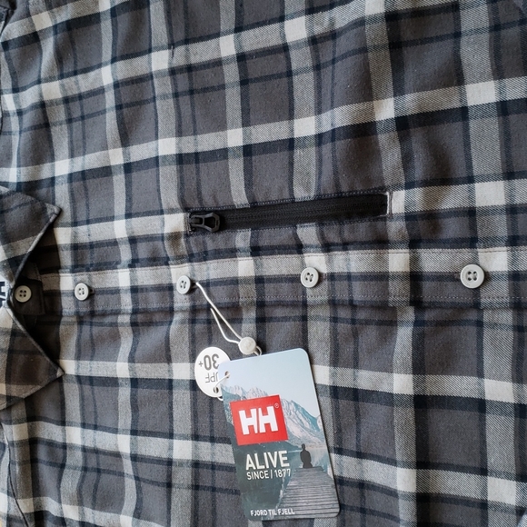 HH - Mens button down long sleeve shirt - Picture 7 of 14